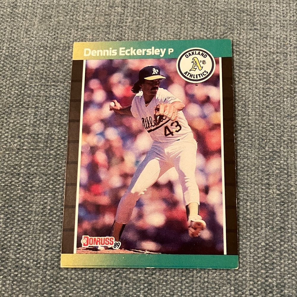 1989 Donruss Oakland A's Baseball Card Trading Card
